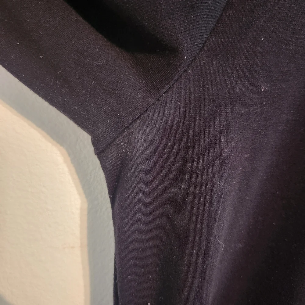 Who What Wear Black Midi Dress Size XL - Picture 6 of 8